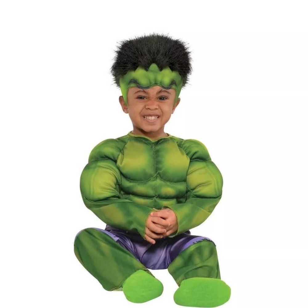 BRAND NEW baby toddler marvel hulk halloween costume size 18-24M